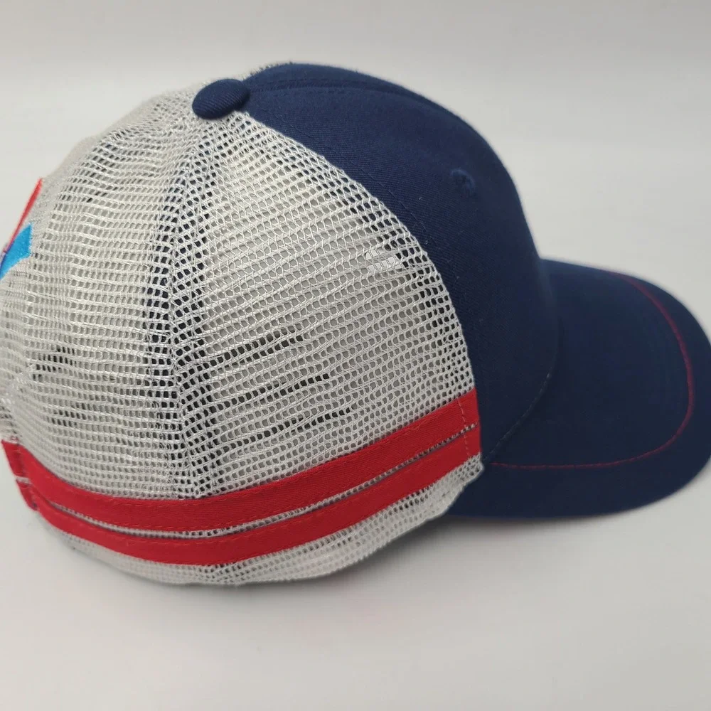 Dale Earnhardt‎ Jr Hat Snapback Trucker Mesh Blue White NASCAR #88 Valvoline Men